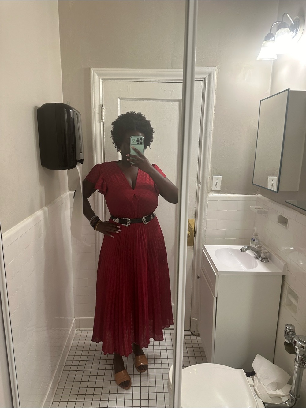 Max Studio - Red Maxi Dress